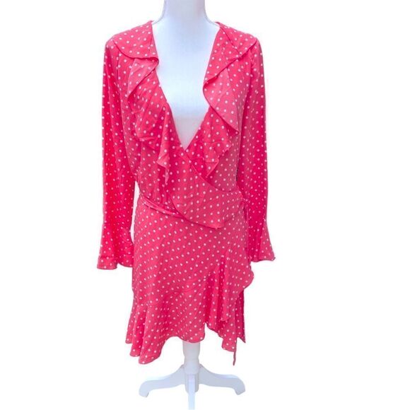 Cynthia Rowley Malibu Wrap Dress Size 10 - Picture 4 of 9